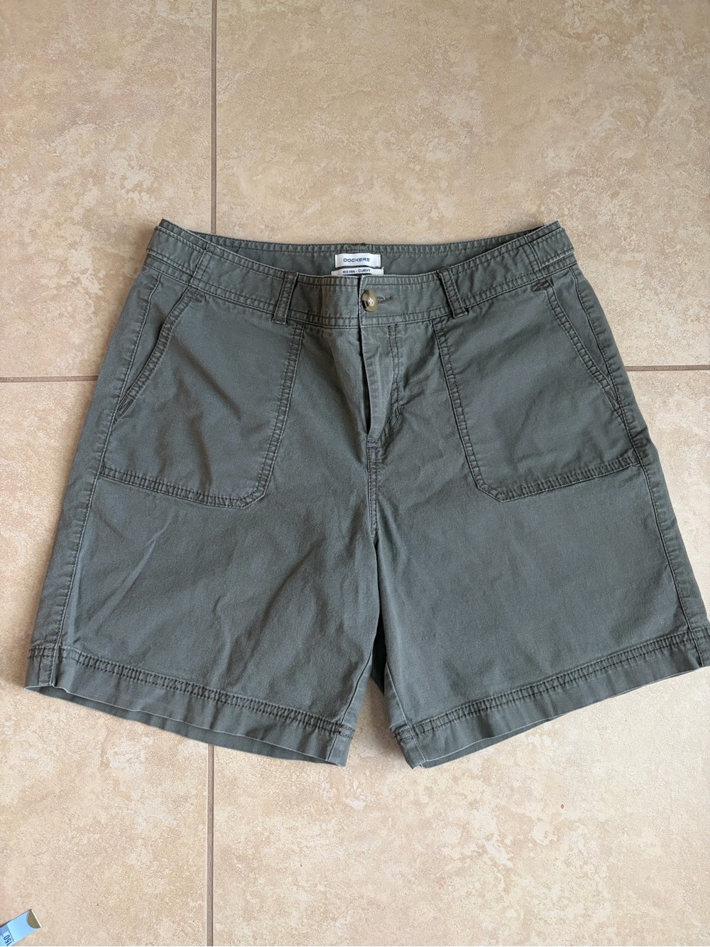 Dockers Women’s Olive Green Casual Shorts